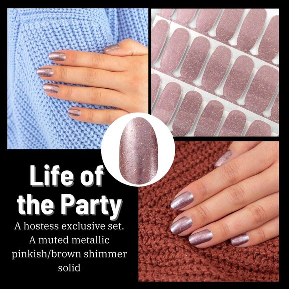 Color Street Nail Strips - Life of the Party - Hostess Exclusive Set - Picture 1 of 1